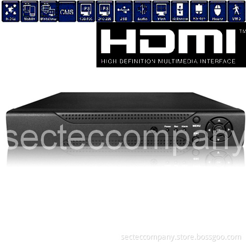 Economic HD-I DVR with HDMI 1080p, Intelligent Analysis